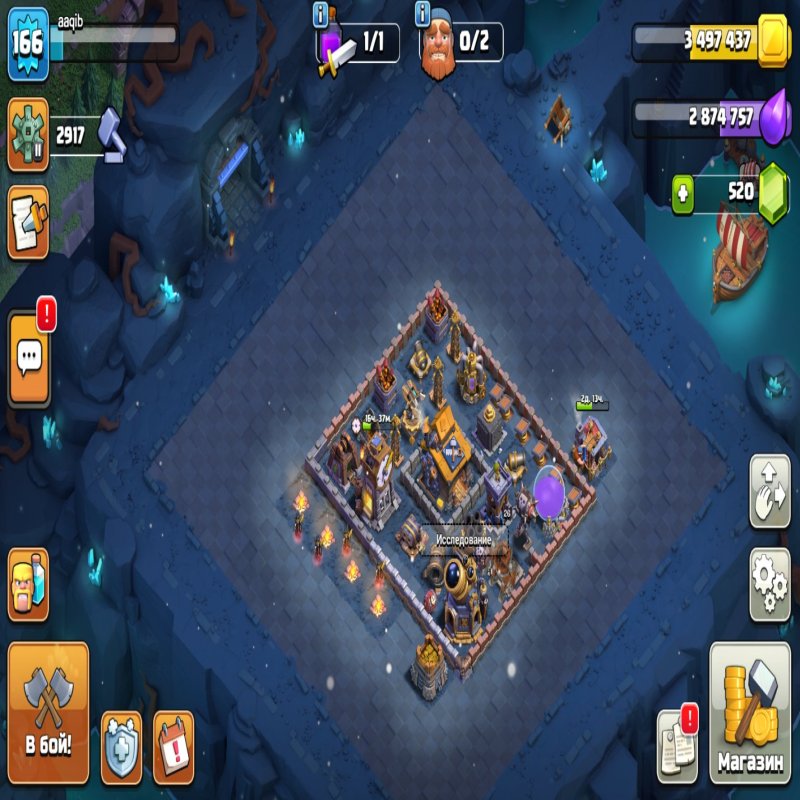 🏰 Clash of Clans акаунт | Ратуша 15 рівень | Рівень 166