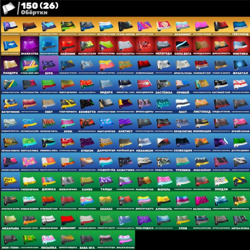 🎨 140 скинов | 🌟 Fortnite аккаунт