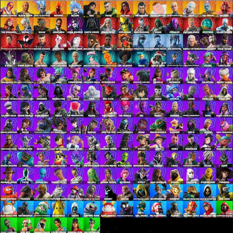 🎨 188 skins | 🌟 Fortnite account