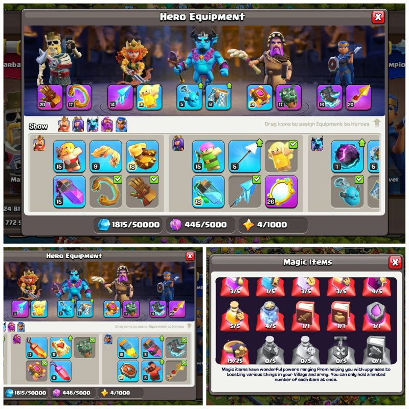 🏰 Clash of Clans акаунт | Ратуша 17 рівня | Рівень 100