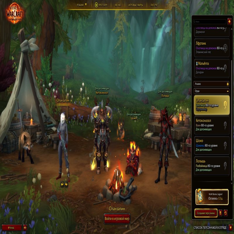 🎮 WoW акаунт | 80 рівень | Орда | Soulflayer