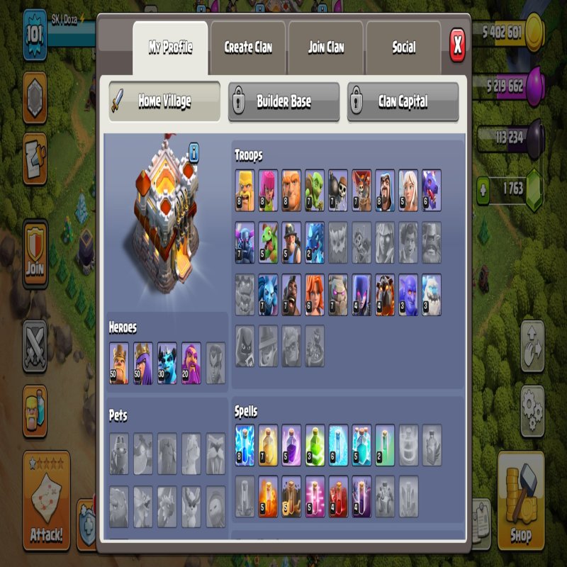 🏰 Clash of Clans акаунт | 11 ратуша | рівень 50