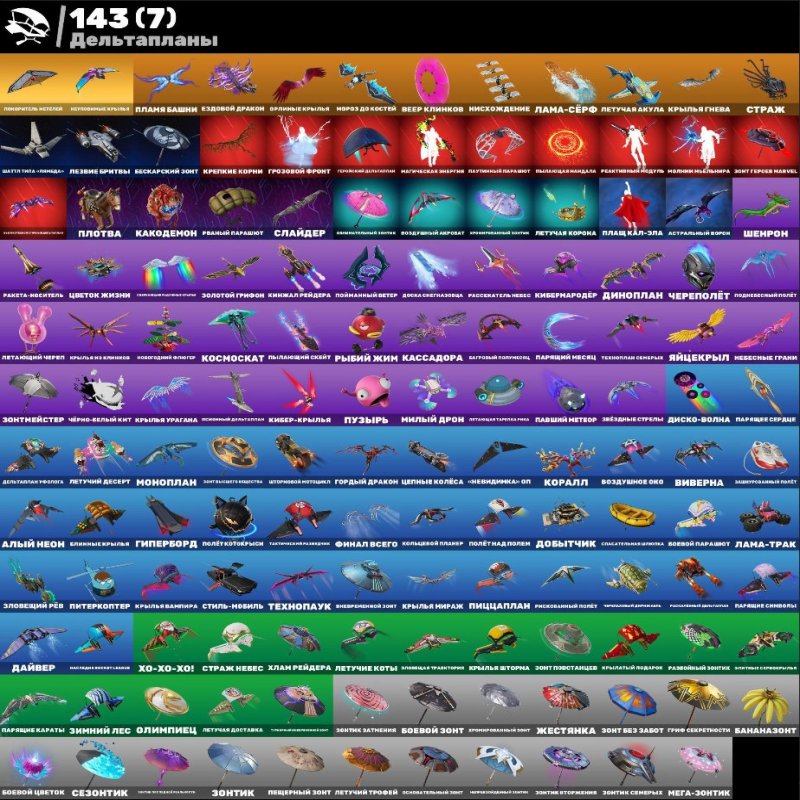 🎨 207 скінів | 🌟 Fortnite акаунт