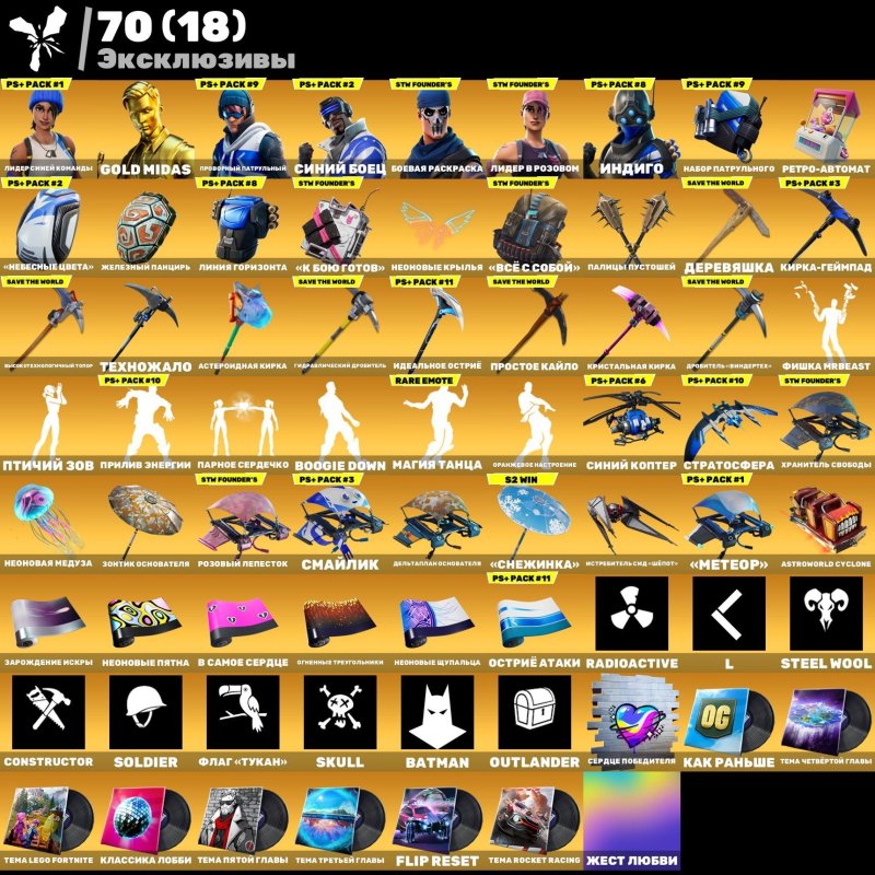 🎨 87 skins | 🌟 Fortnite account