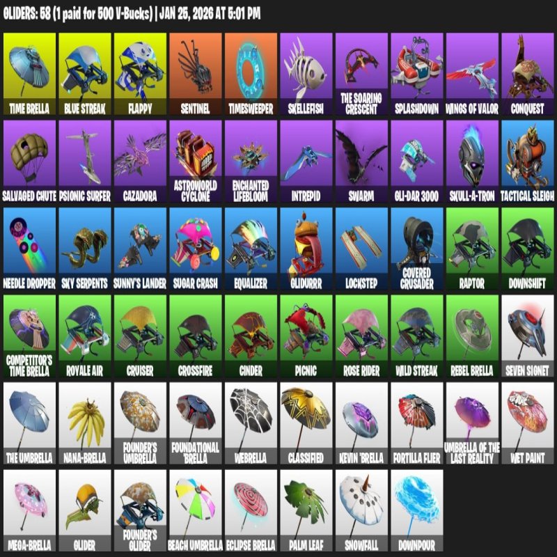 🔥 51 унікальний скін | 🌟 Fortnite акаунт