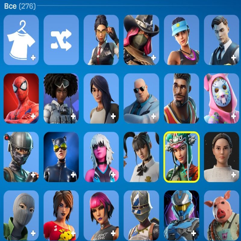 🎨 276 скінів | 🌟 Fortnite акаунт