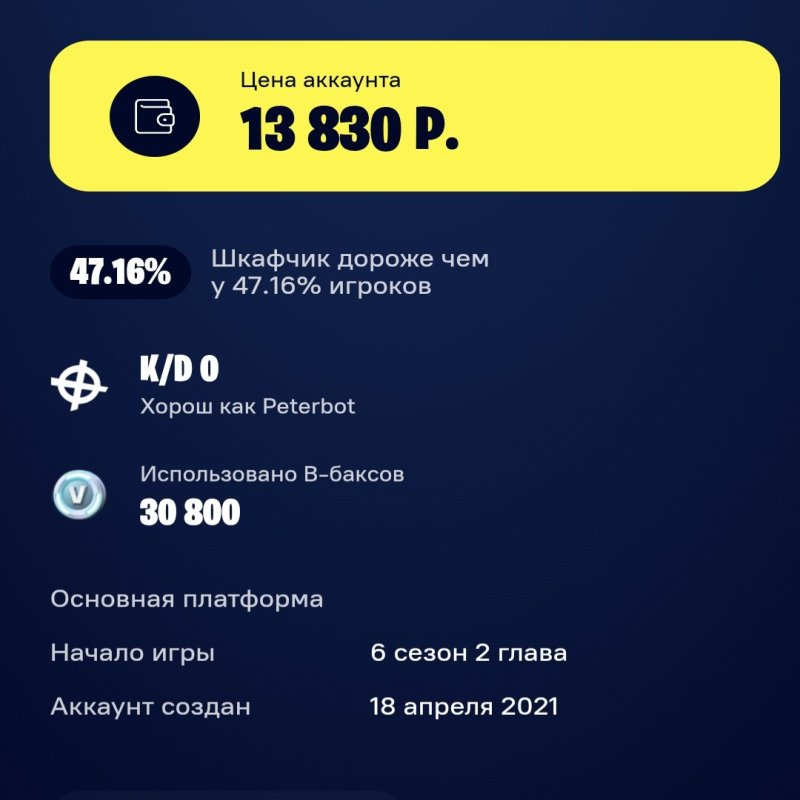 🎨 132 скінів | 🌟 Fortnite акаунт