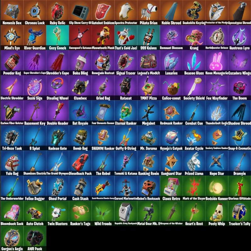 🎨 72 скіна | 🌟 Fortnite акаунт