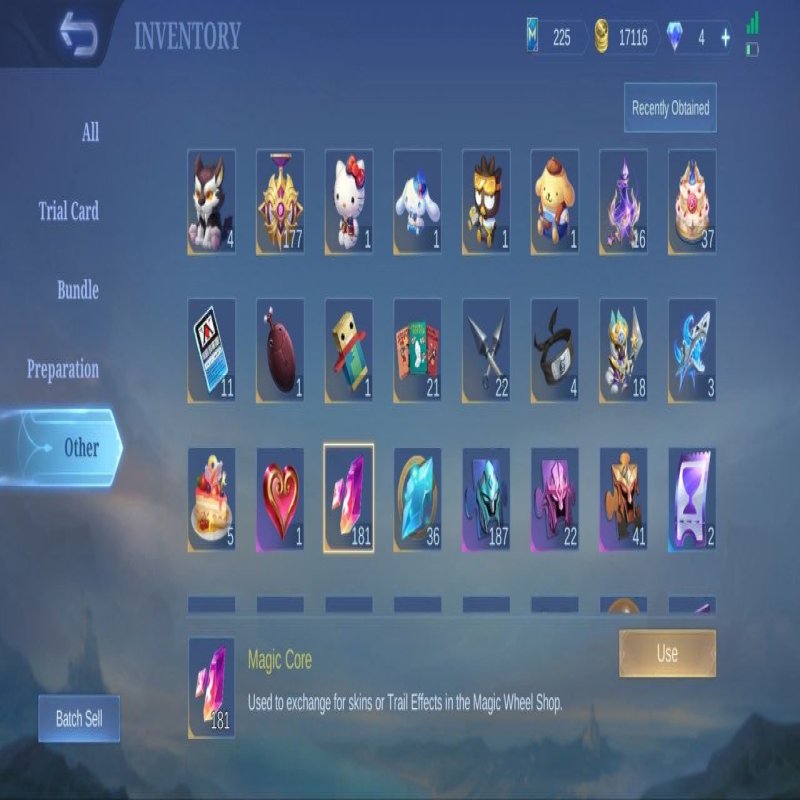 🎮 Mobile Legends акаунт | Міфічний | 119 героїв | 287 облич