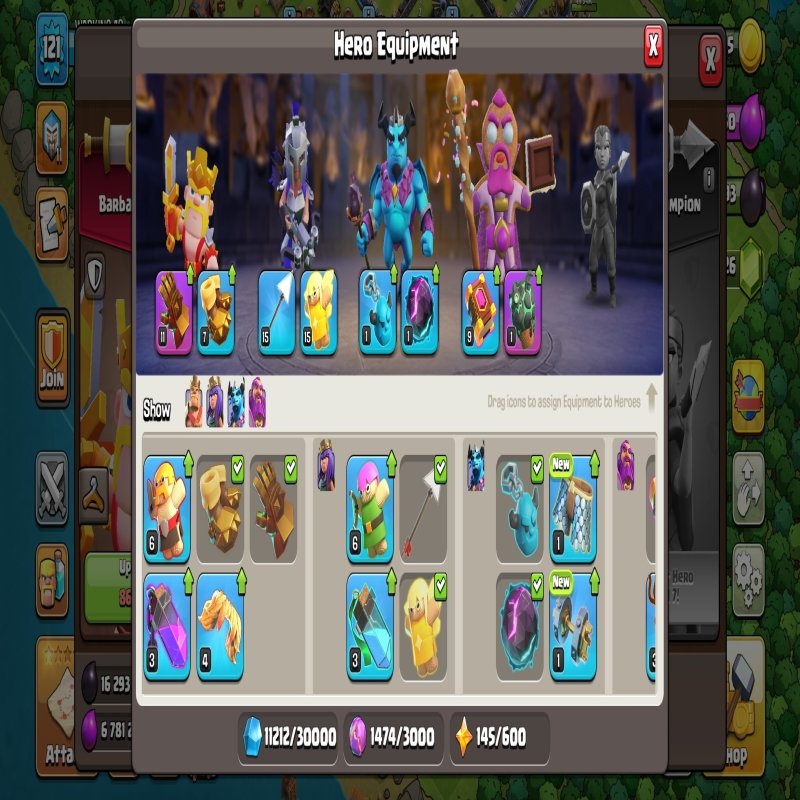 🏰 Clash of Clans account | Town Hall 13 | Level 71