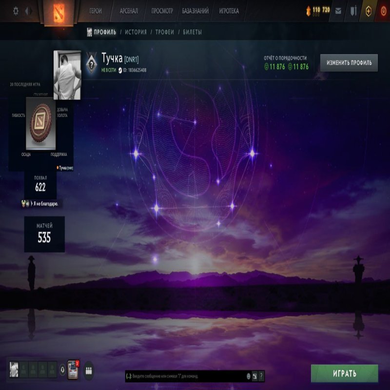 🏅 MMR 6100 | 🕒 493 hours | 🛡 11800