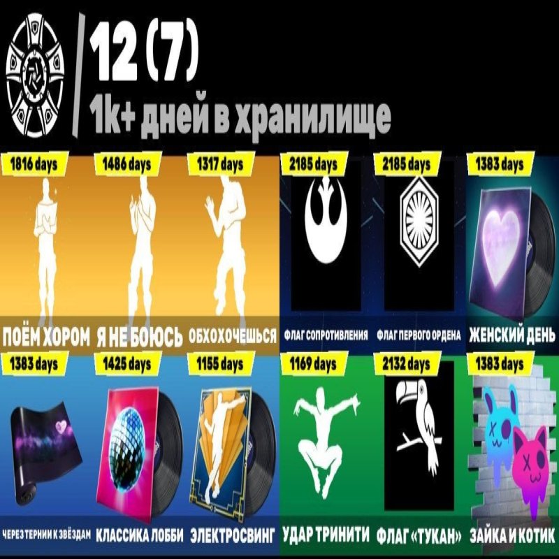 🎨 112 скинов | 🌟 Fortnite аккаунт