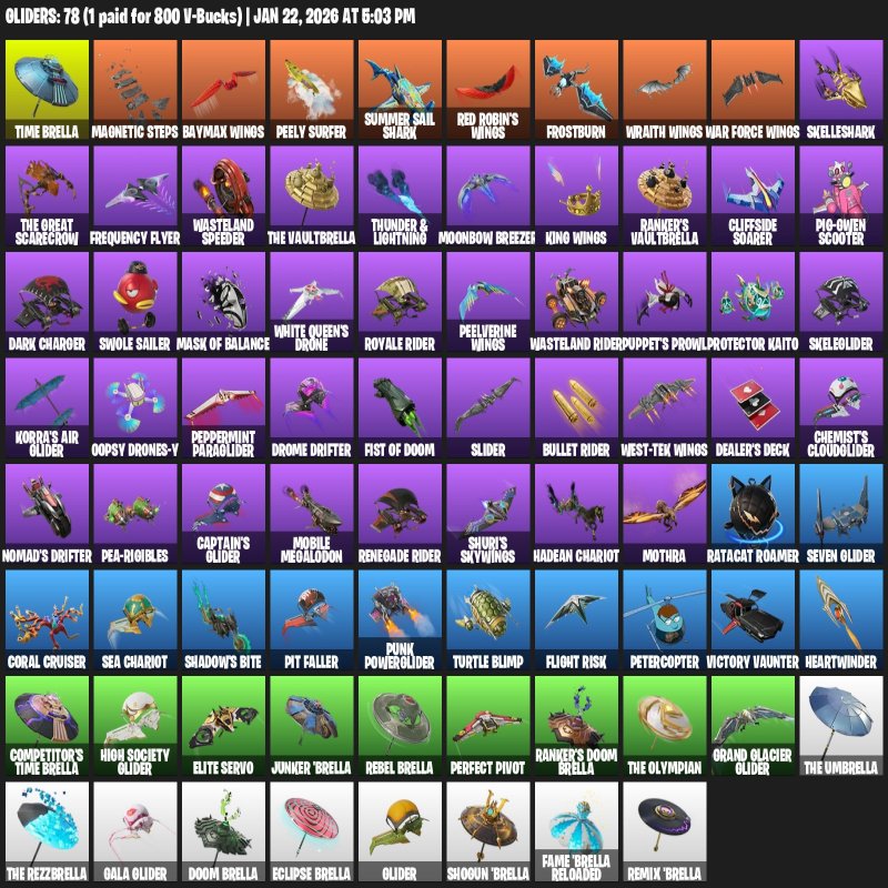 🎨 78 скінів | 🌟 Fortnite акаунт