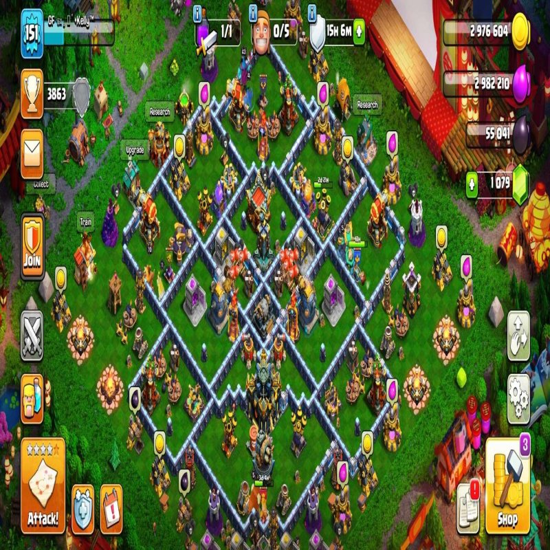 🏰 Clash of Clans акаунт | Ратуша 17 рівень | Рівень максимальний