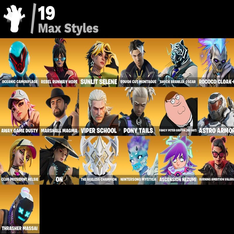 🎨 65 skins | 🌟 Fortnite account