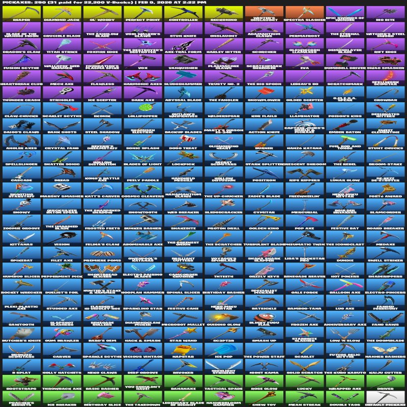 🎨 253 skins | 🌟 Fortnite account