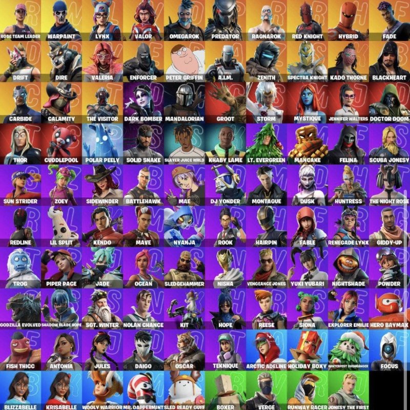 🎨 99 skins | 🌟 Fortnite account