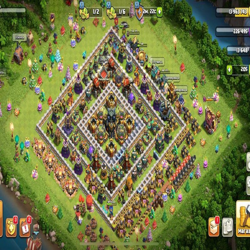 🏰 Clash of Clans акаунт | 17 ратуша | Рівень 0