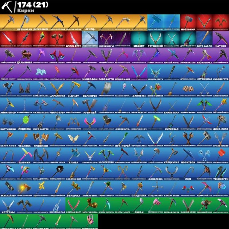 🎨 182 скина | 🌟 Fortnite аккаунт