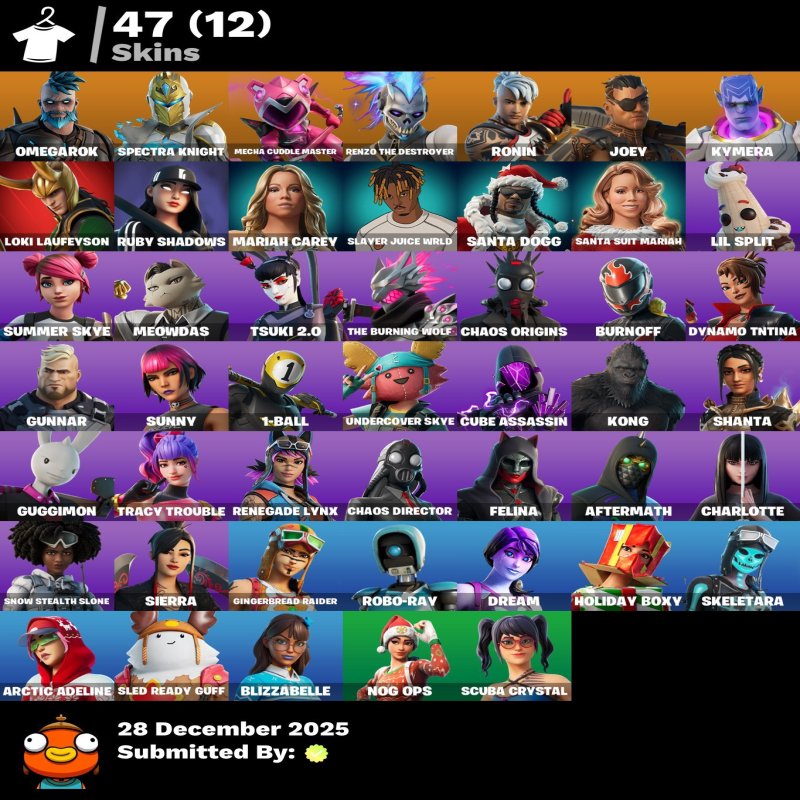 🎨 47 skins | 🌟 Fortnite account