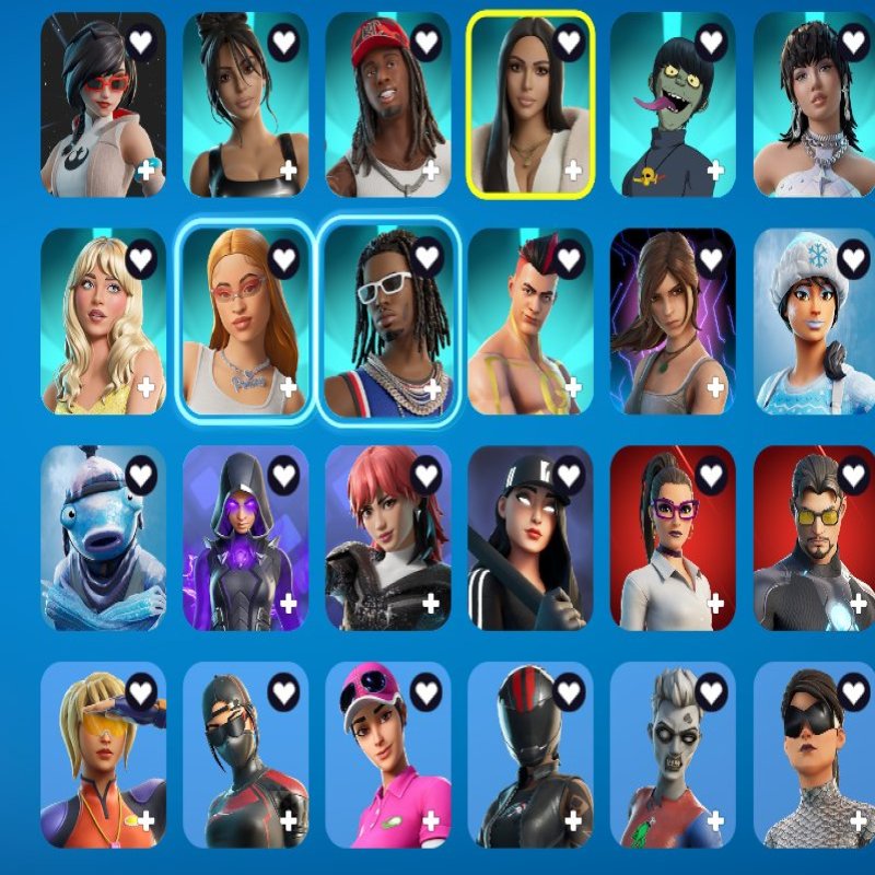 🎨 186 skins | 🌟 Fortnite account
