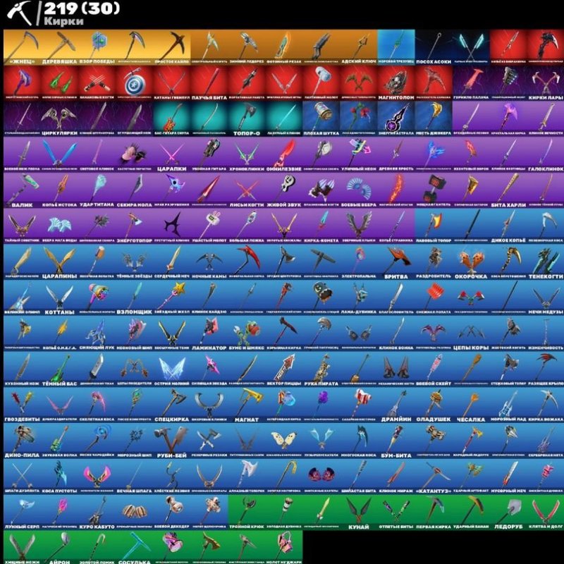 🎨 216 skins | 🌟 Fortnite account