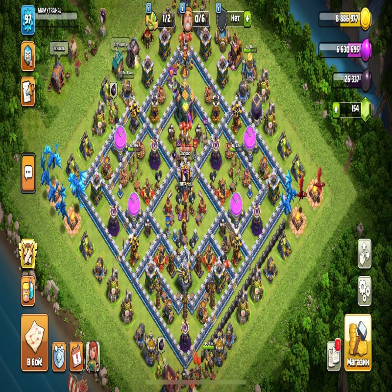 🏰 Clash of Clans акаунт | 14 ратуша | Рівень 200