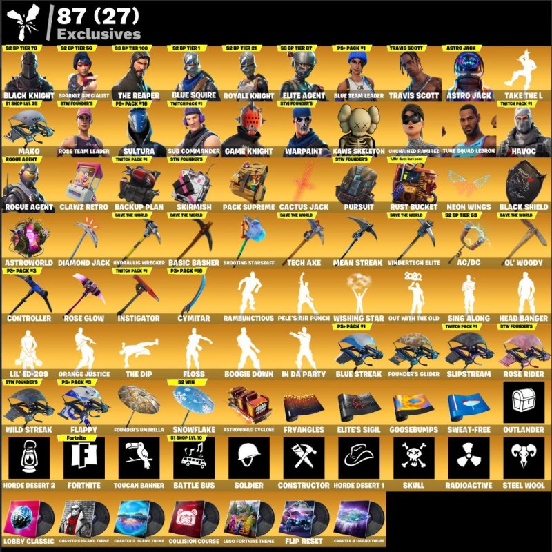 🎨 111 скінів | 🌟 Fortnite акаунт