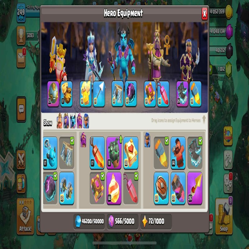 🏰 Clash of Clans акаунт | Ратуша 17 рівень | Рівень 0