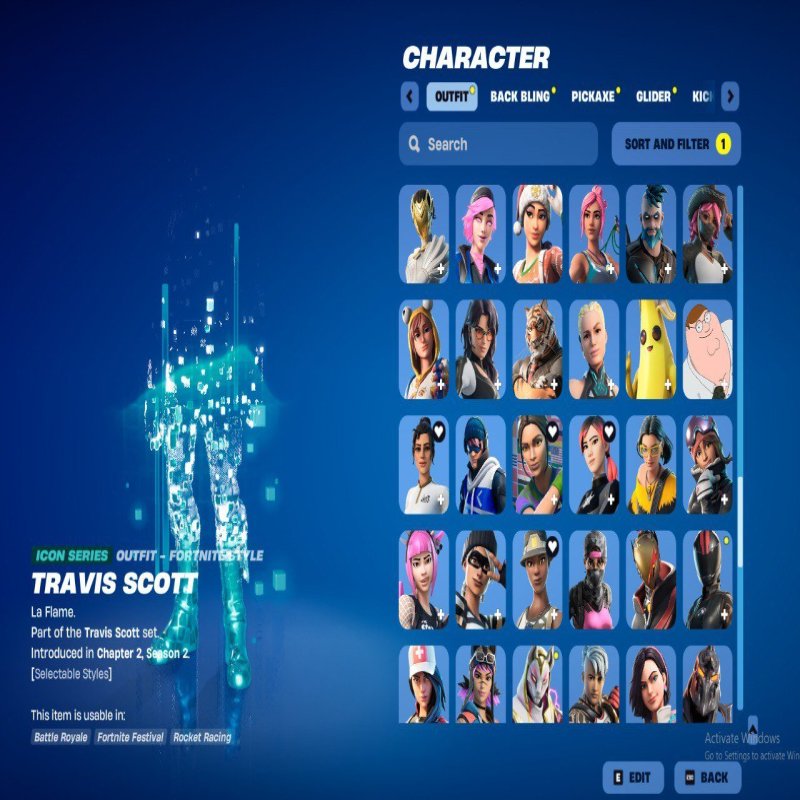 🎨 189 скінів | 🌟 Fortnite акаунт