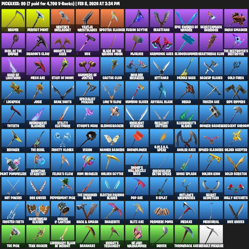 🎨 86 skins | 🌟 Fortnite account