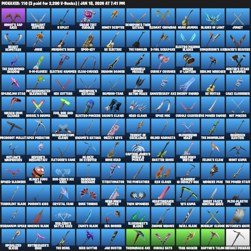 🎨 96 skins | 🌟 Fortnite account