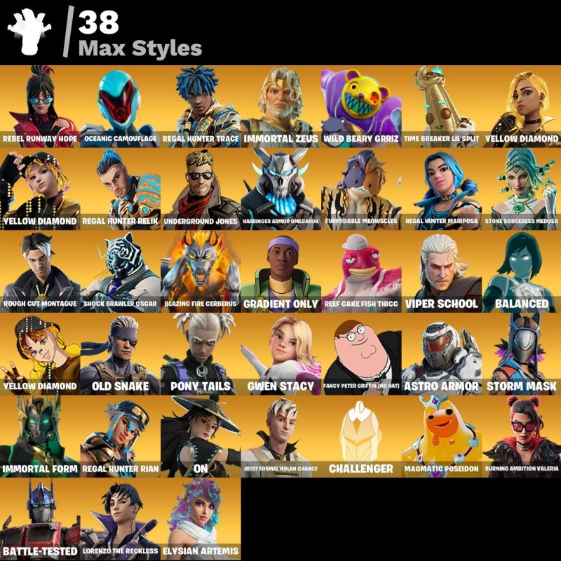 🎨 66 скінів | 🌟 Fortnite акаунт