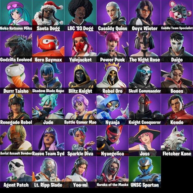 🎨 35 skins | 🌟 Fortnite account