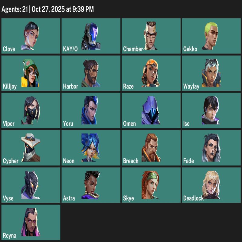 🎯 Valorant акаунт | Платина 1 | EU | 21 агент