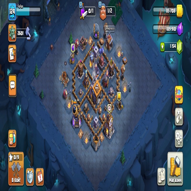 🏰 Clash of Clans акаунт | Ратуша 13 рівня | Рівень 124