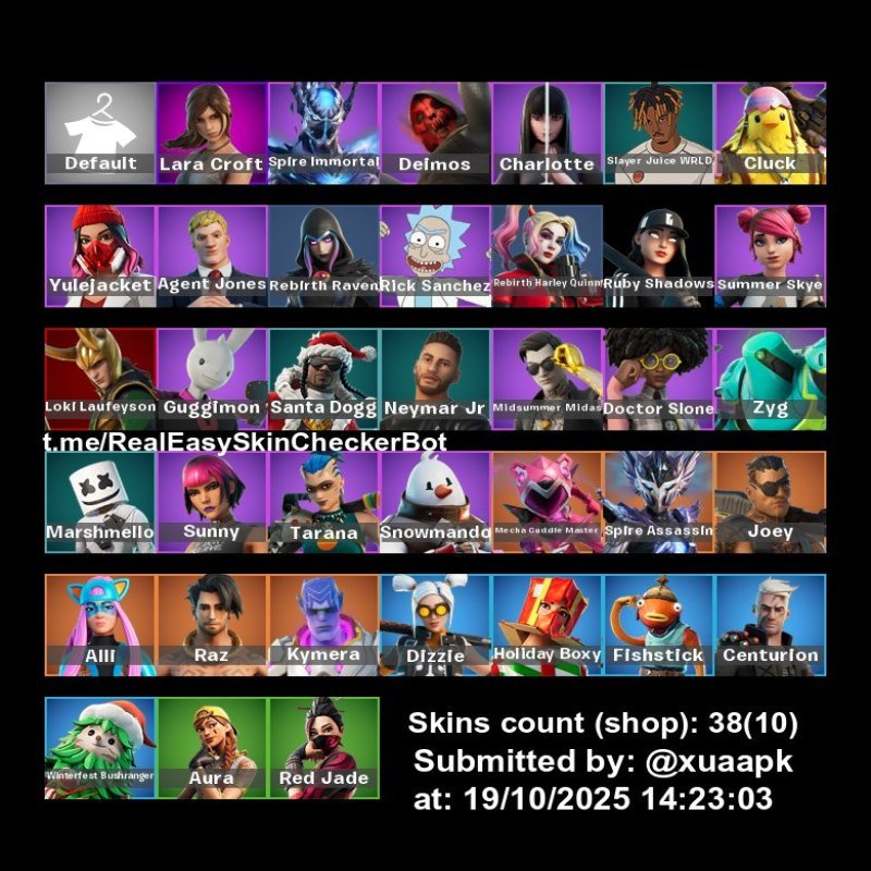 🎨 38 skins | 🌟 Fortnite account