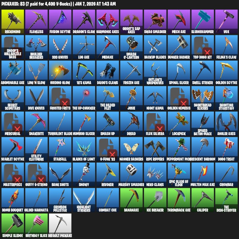 🎨 60 скінів | 🌟 Fortnite акаунт