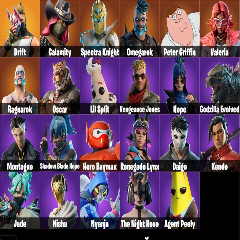 🎨 66 skins | 🌟 Fortnite account