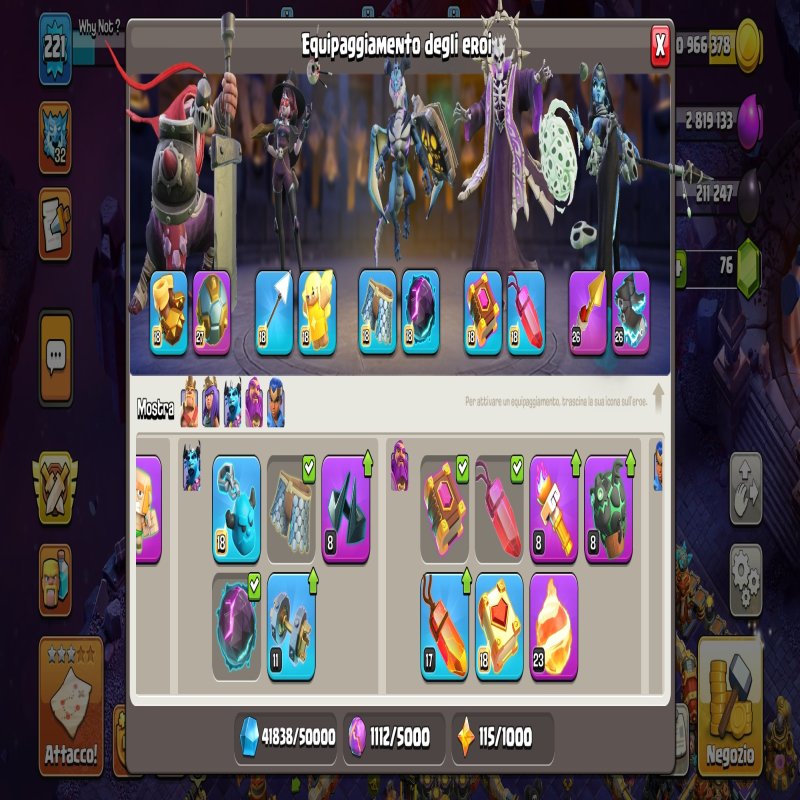 🏰 Clash of Clans акаунт | Ратуша 17 рівня | Рівень 50