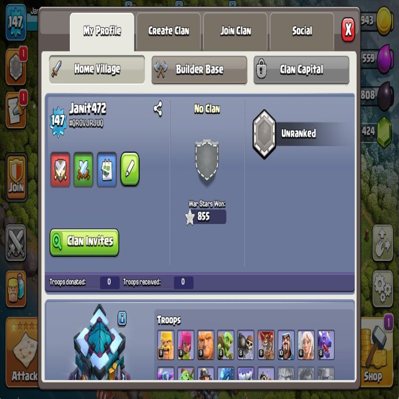 🏰 Clash of Clans акаунт | Ратуша 13 | Рівень 155