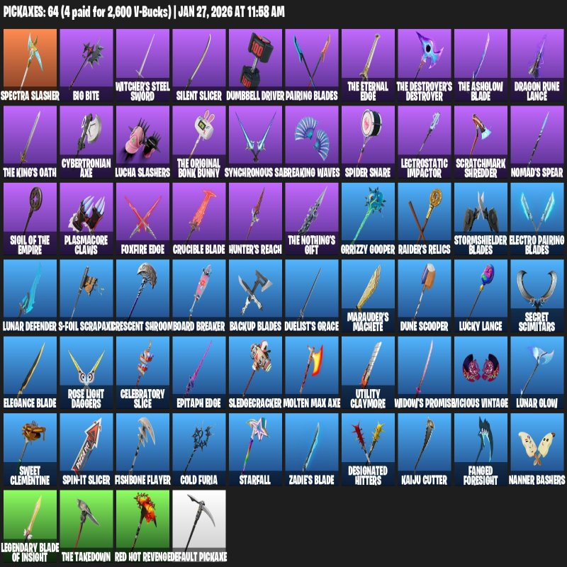 🎨 52 скінів | 🌟 Fortnite акаунт