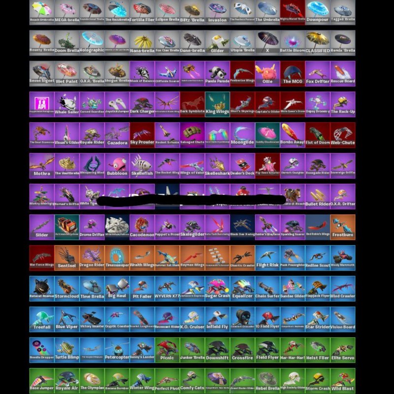 🎨 202 скина | 🌟 Fortnite аккаунт