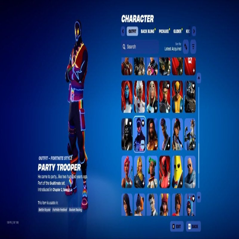 🎨 100 скінів | 🌟 Fortnite акаунт