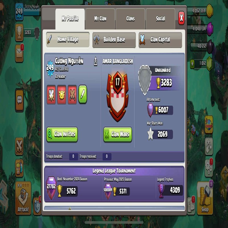 🏰 Clash of Clans акаунт | Ратуша 17 рівень | Рівень 0