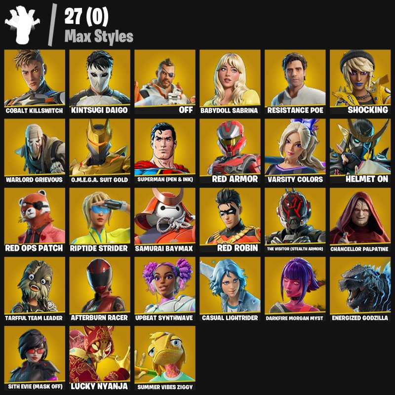 🎨 121 skins | 🌟 Fortnite account