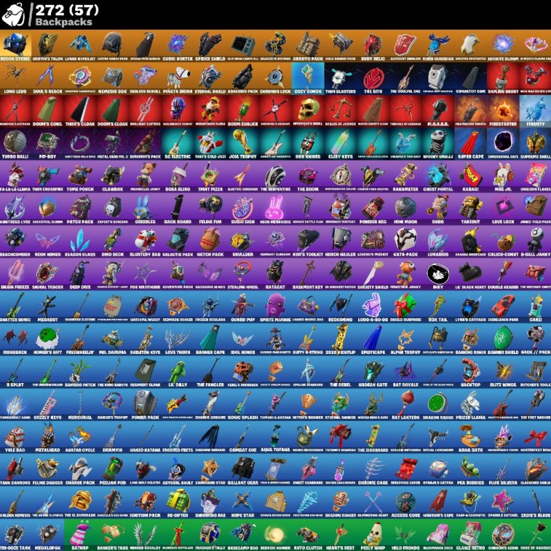 🎨 186 скінів | 🌟 Fortnite акаунт