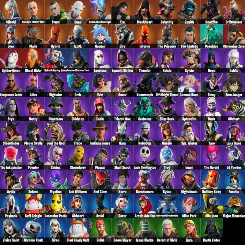 🎨 109 скінів | 🌟 Fortnite акаунт