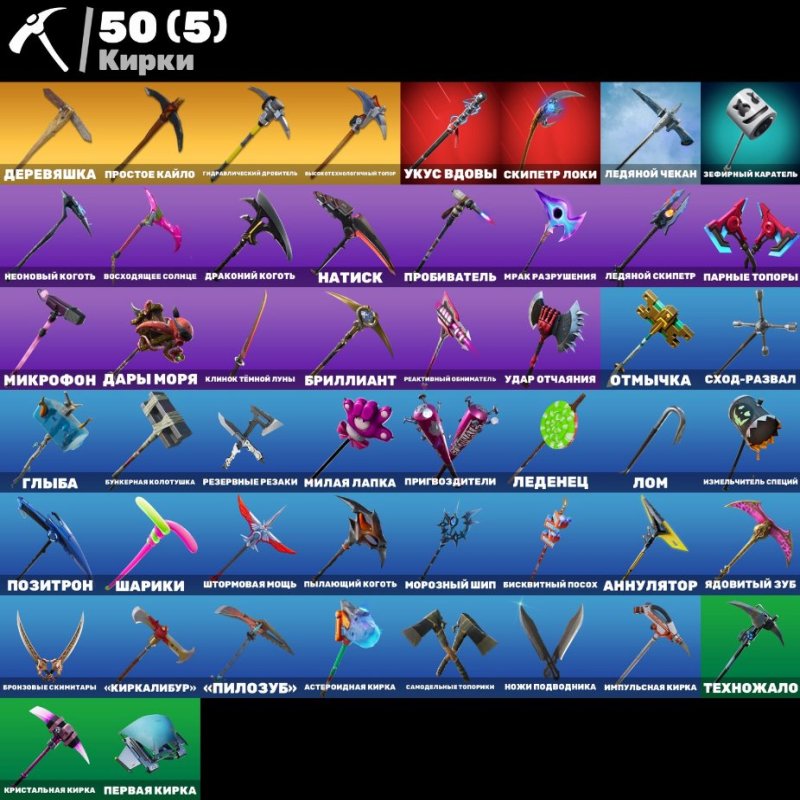 🎨 59 скінів | 🌟 Fortnite акаунт