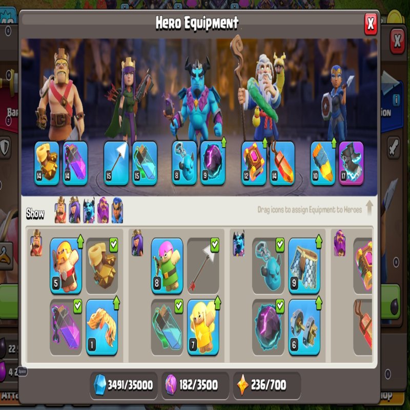 🏰 Clash of Clans акаунт | Ратуша 15 рівень | Рівень не вказано